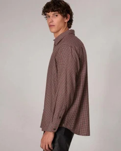 rag & bone Matthew Plaid Shirt Brown Plaid Shop