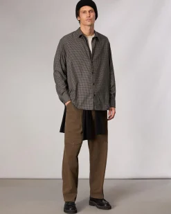 rag & bone Matthew Plaid Shirt Green Plai Shop