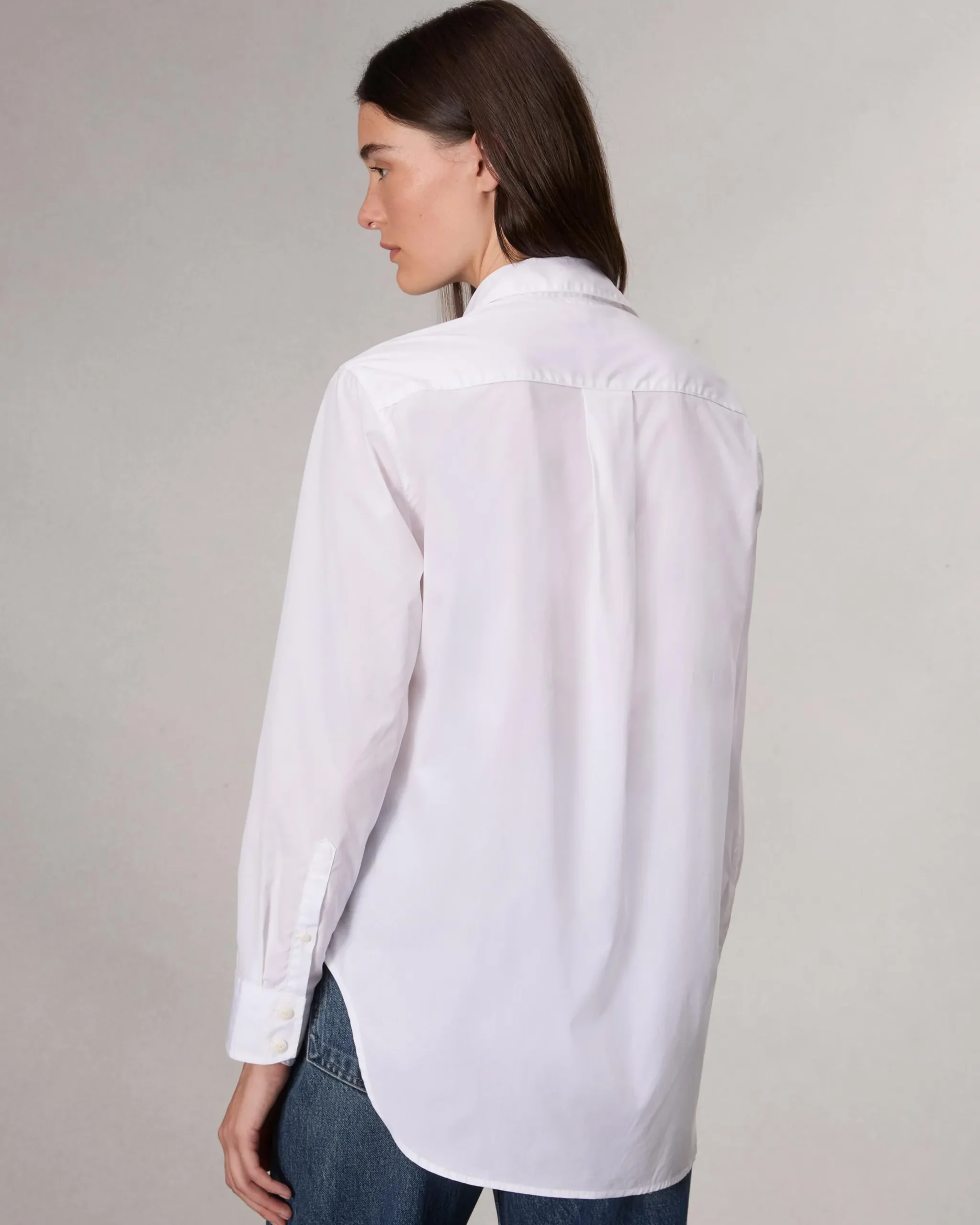 rag & bone Maxine Poplin Shirt White Store