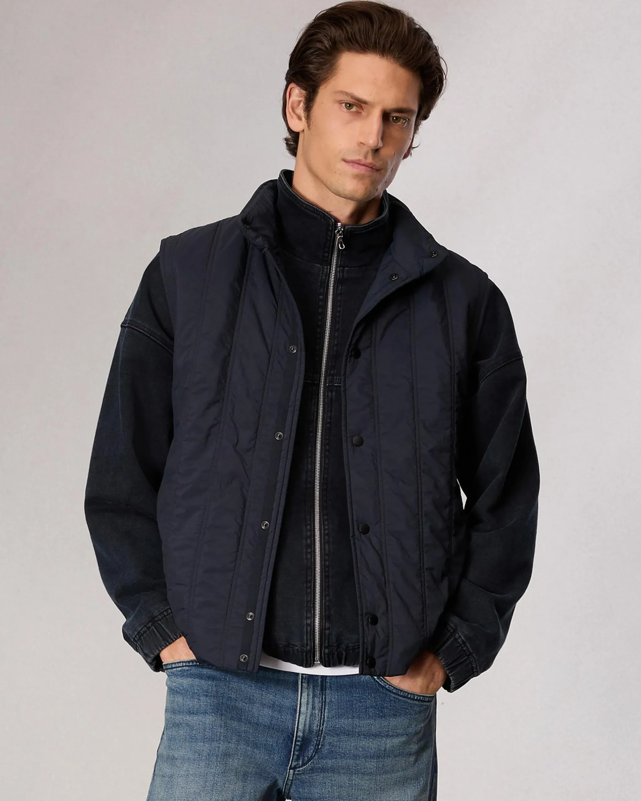 rag & bone Maxwell Quilted Vest Salute Online