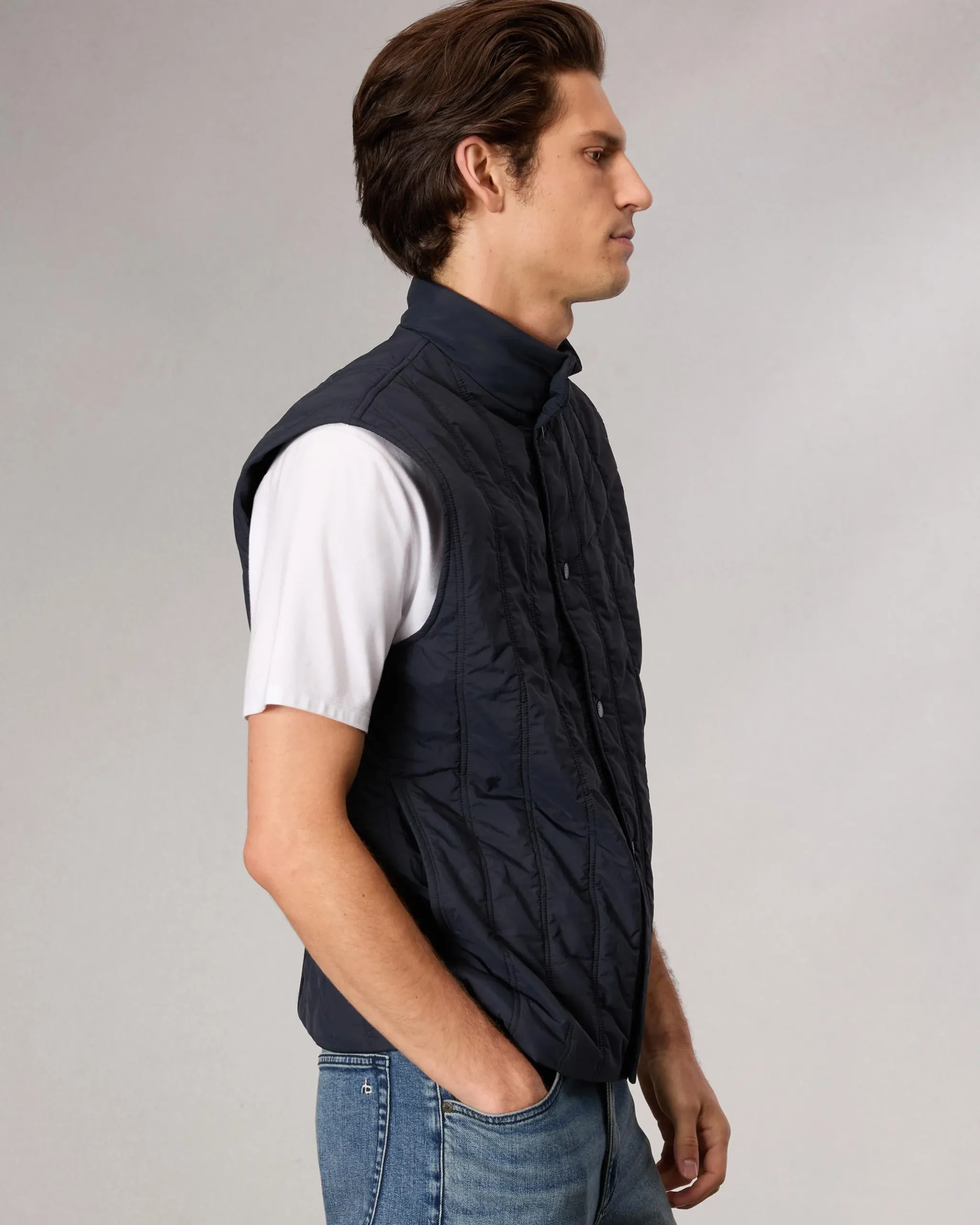rag & bone Maxwell Quilted Vest Salute Online