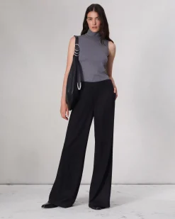 rag & bone Melanie Wool Pant Black Discount