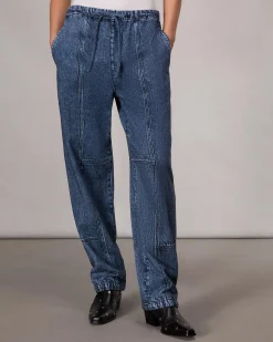 rag & bone Miramar Fleece Jordan Pant Topaz Store