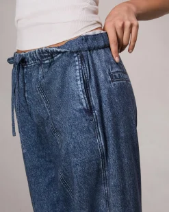rag & bone Miramar Fleece Jordan Pant Topaz Store