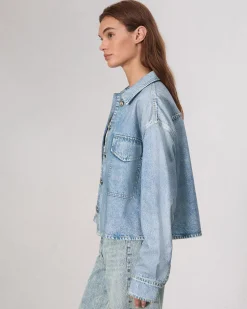rag & bone Miramar Terry Jaiden Jacket Valentina Best Sale