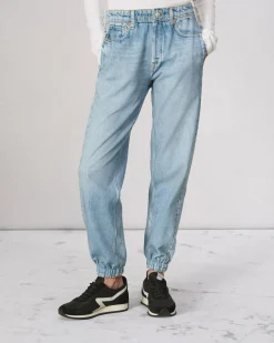 rag & bone Miramar Terry Jogger Pant Kacy Hot