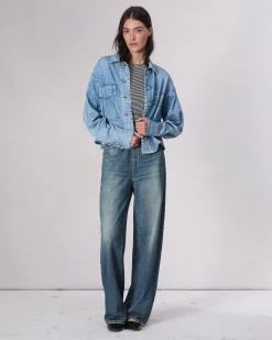 rag & bone Miramar Terry Wide-Leg Pant Lenox Shop