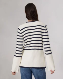 rag & bone Nancy Wool Cardigan Ivory Cheap
