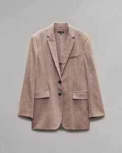 rag & bone Odessa Plaid Blazer Camel Plaid Best Sale