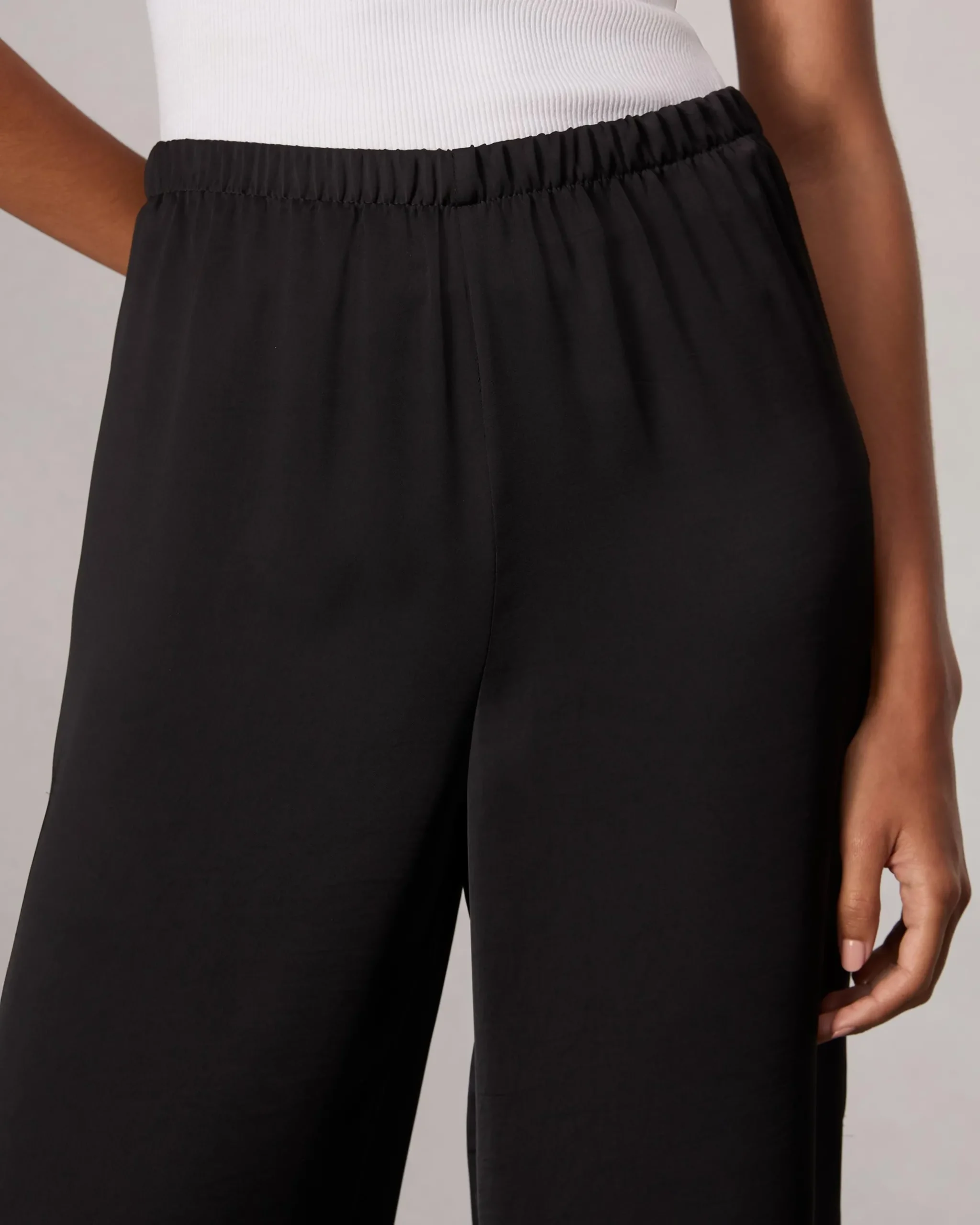 rag & bone Olivia Lounge Pant Black Hot