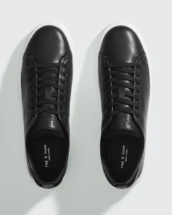 rag & bone Perry Leather Sneaker Black Hot