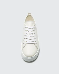 rag & bone Perry Leather Sneaker Off Wht Store