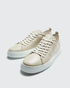 rag & bone Perry Leather Sneaker Bone White Hot