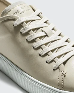rag & bone Perry Leather Sneaker Bone White Hot