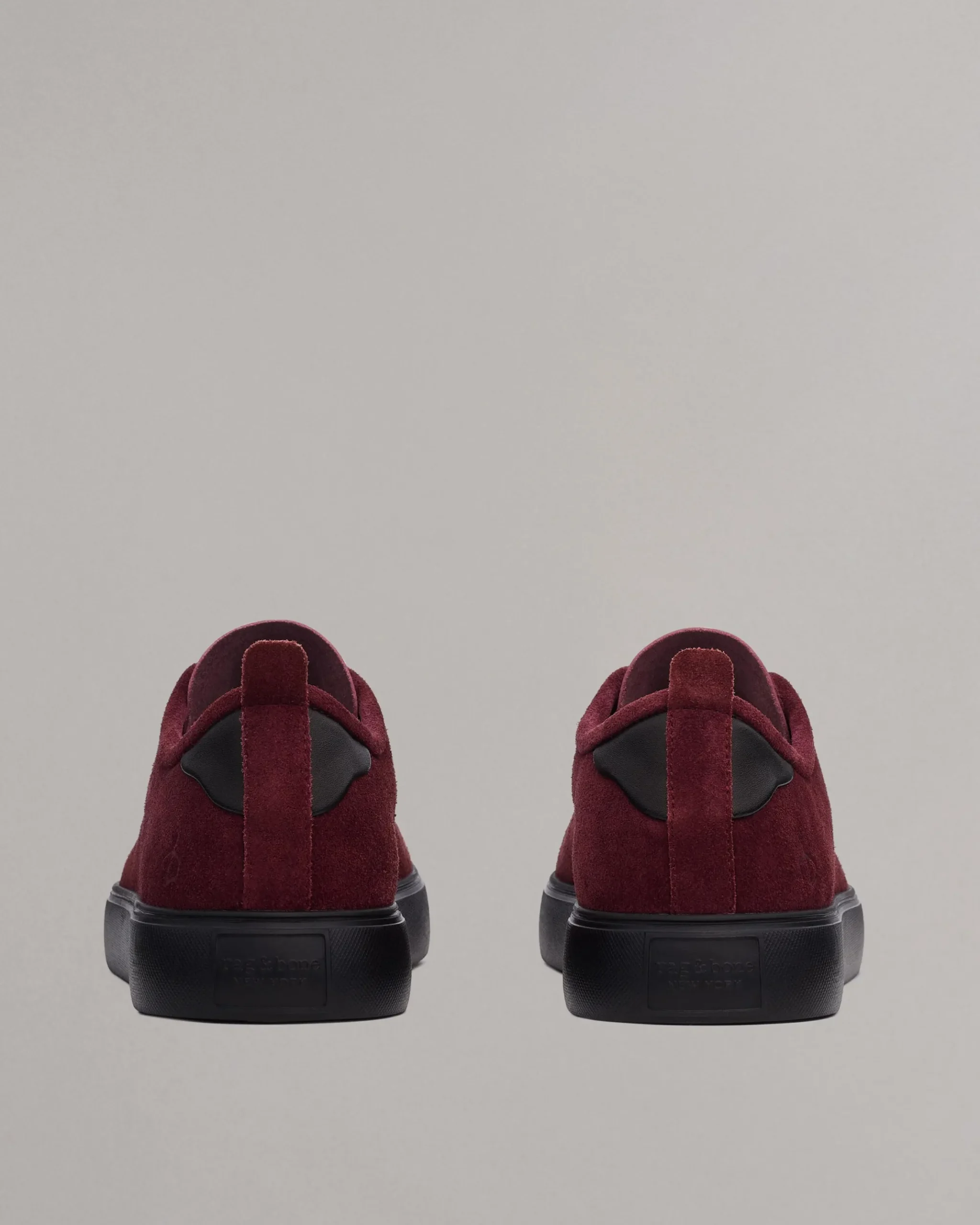 rag & bone Perry Suede Sneaker Wine Suede Shop