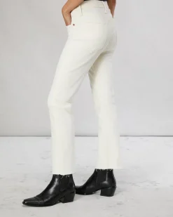 rag & bone Peyton Ankle Bootcut Jean Ecru Sale