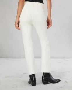 rag & bone Peyton Ankle Bootcut Jean Ecru Sale
