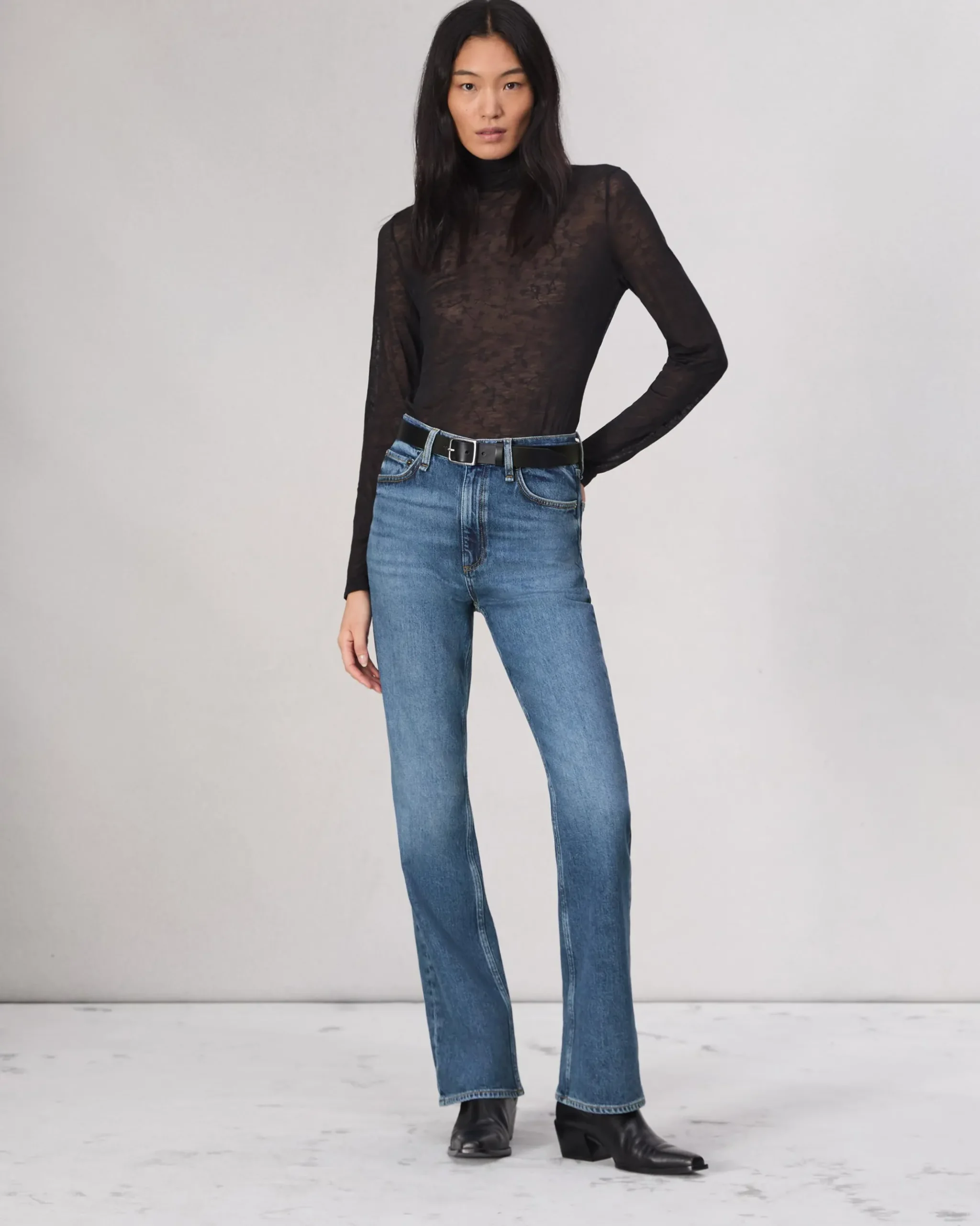 rag & bone Peyton Bootcut Jean Allie Outlet