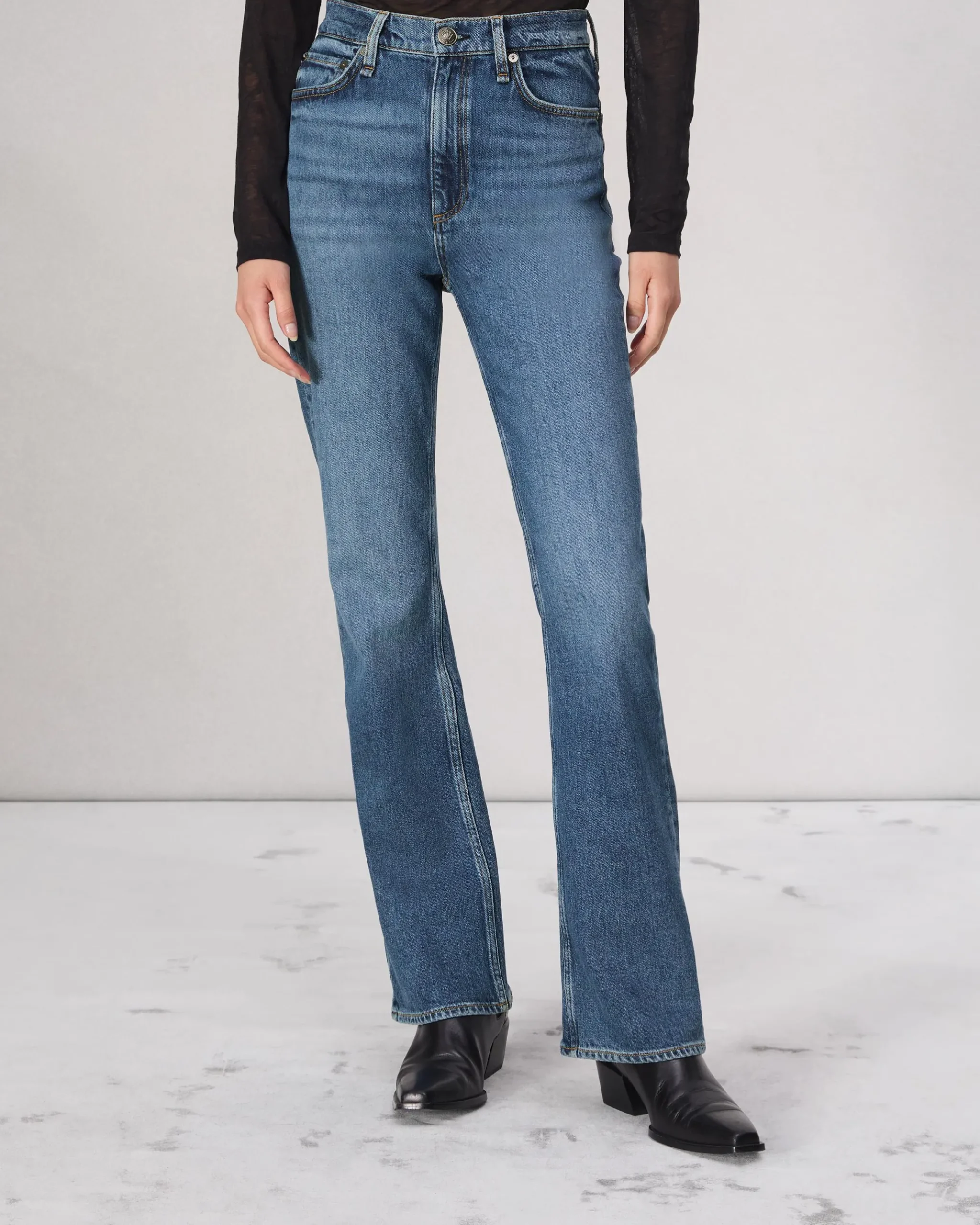 rag & bone Peyton Bootcut Jean Allie Outlet