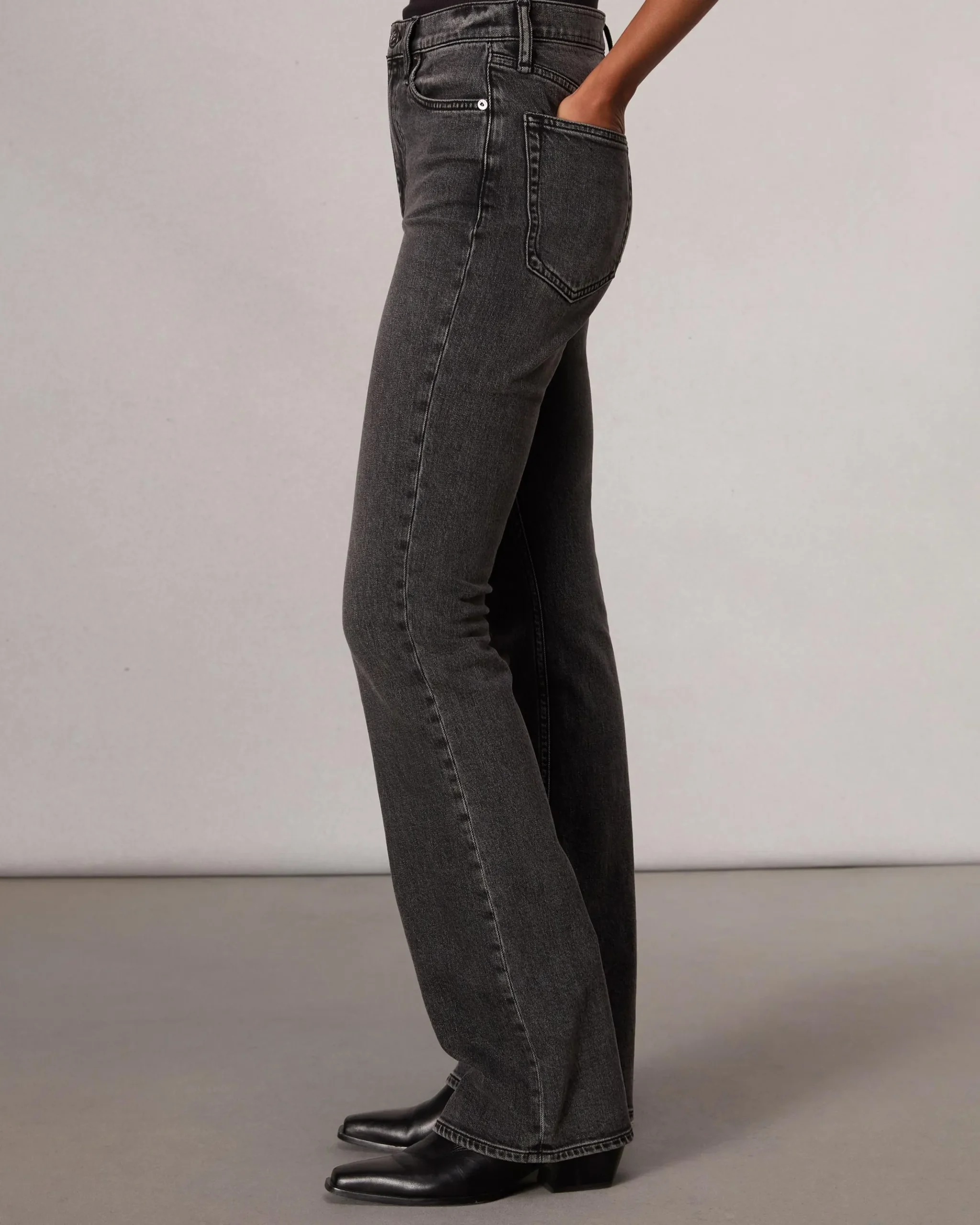 rag & bone Peyton Bootcut Jean Inky Clearance