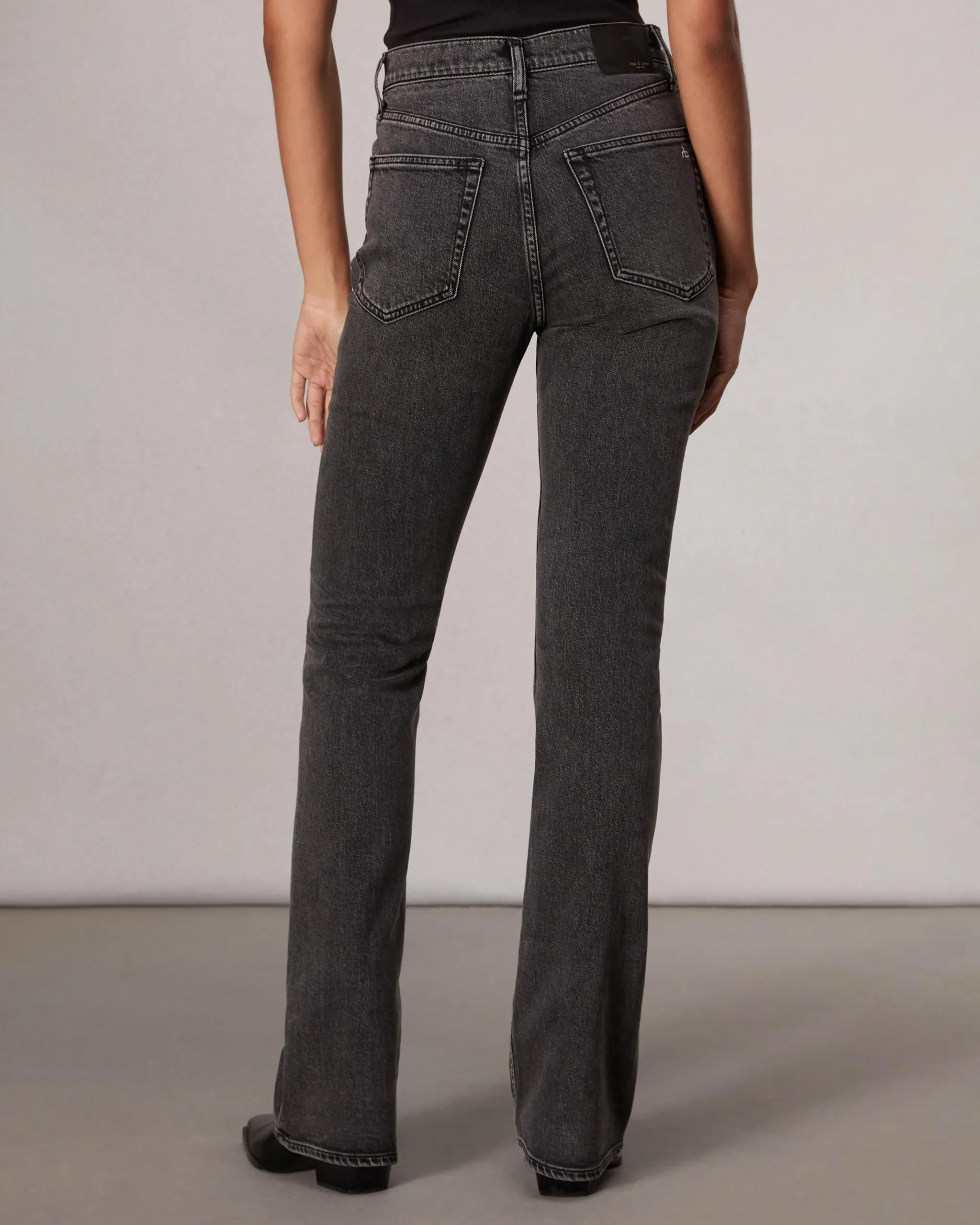 rag & bone Peyton Bootcut Jean Inky Clearance
