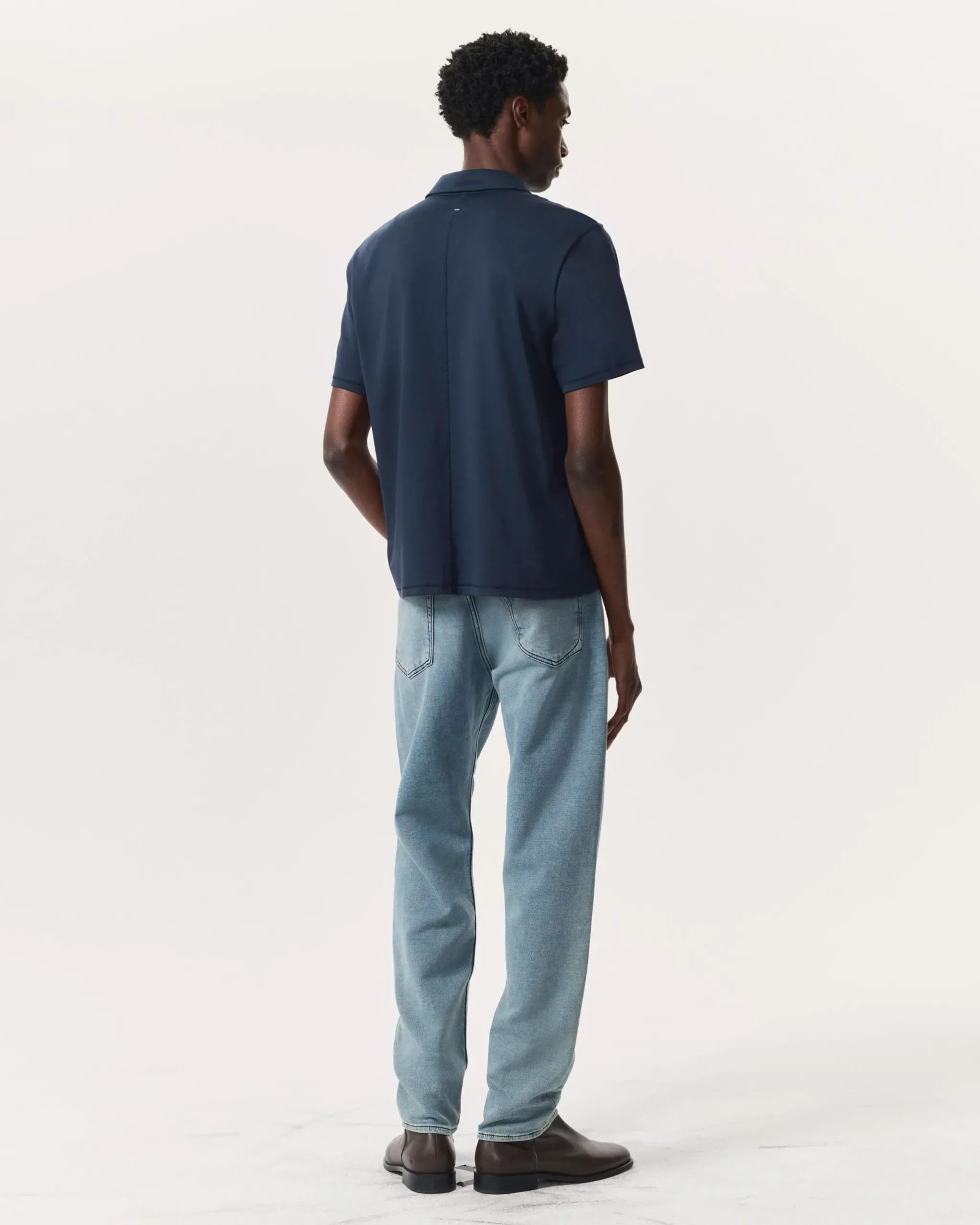 rag & bone Pima Cotton Polo Shirt Salute Cheap