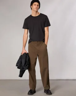 rag & bone Pima Cotton T-Shirt Black Clearance