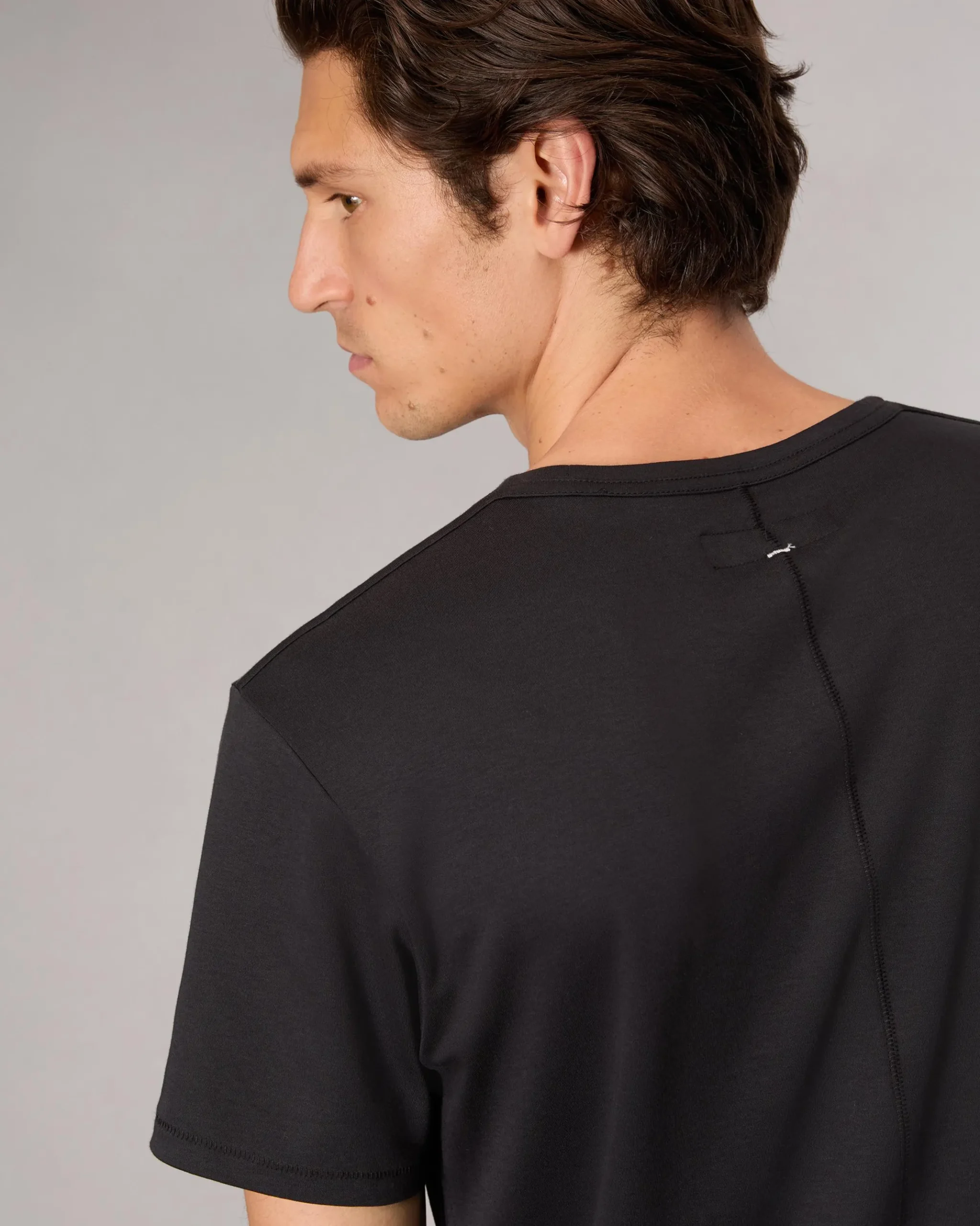 rag & bone Pima Cotton T-Shirt Black Clearance