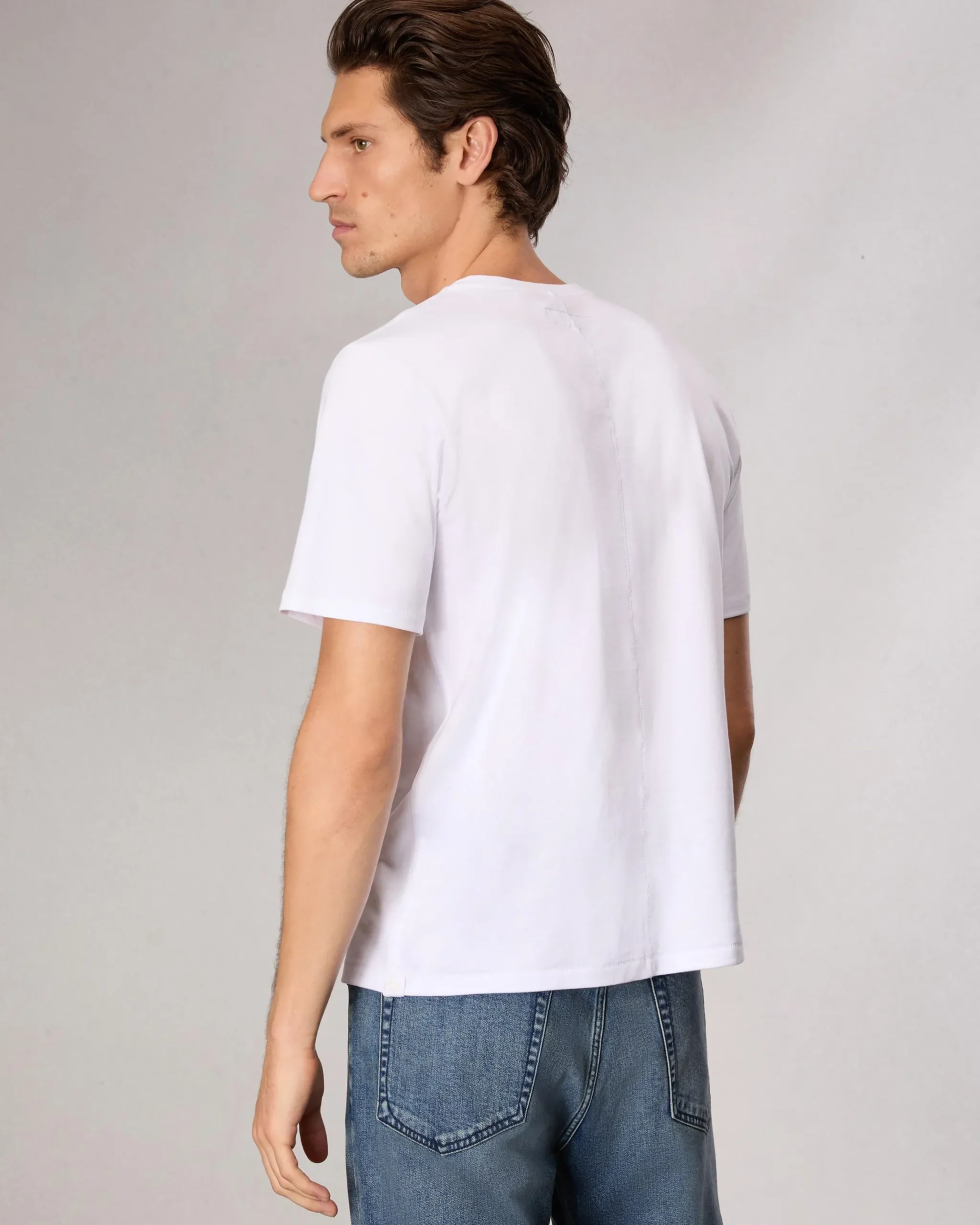 rag & bone Pima Cotton T-Shirt White Cheap