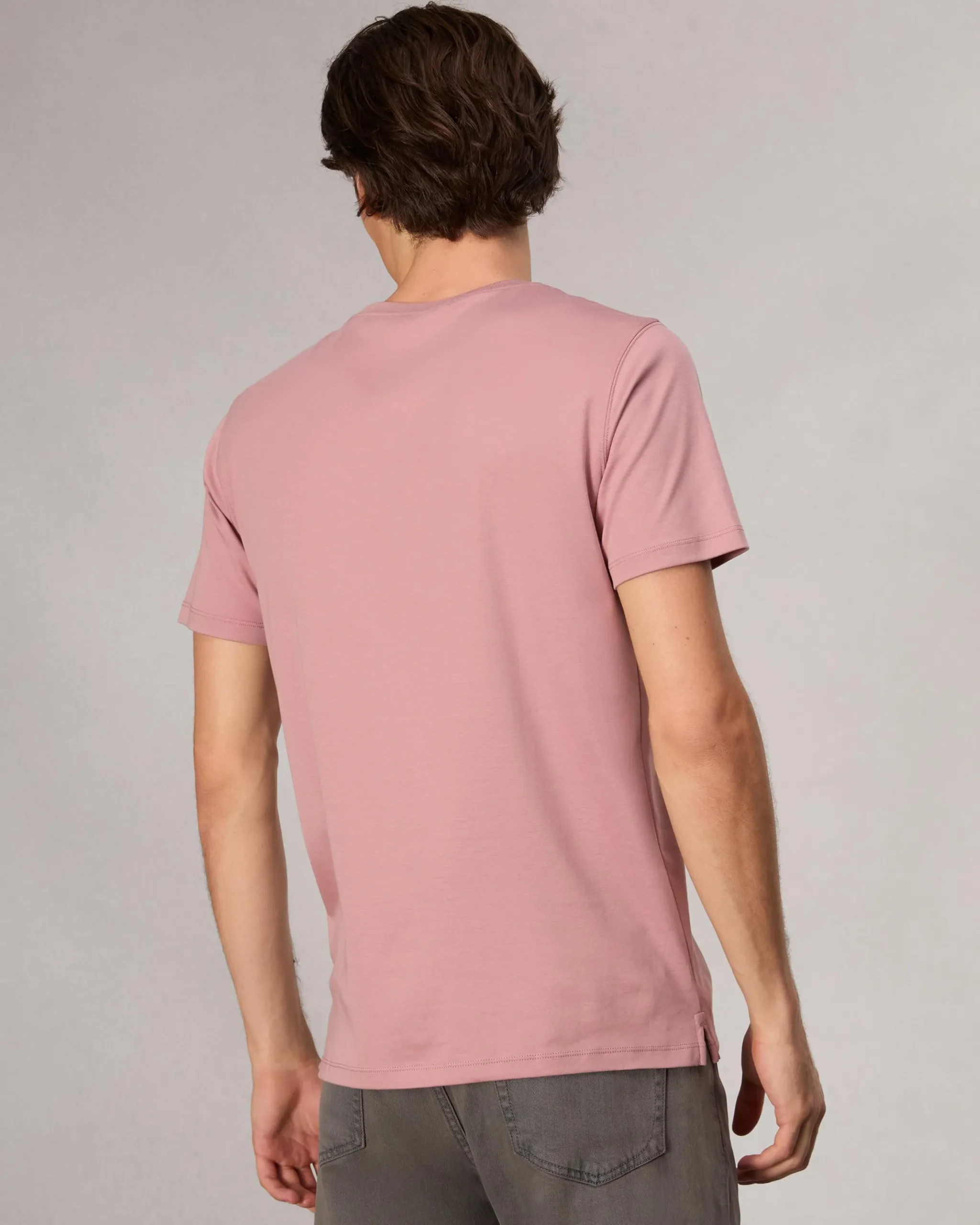 rag & bone Pima Cotton T-Shirt Washed Rose Discount