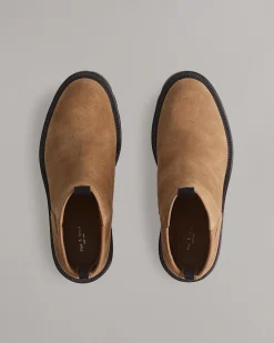 rag & bone Quinn Chelsea Boot Camel Suede Outlet