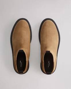 rag & bone Quinn Leather Boot Camel Suede Sale