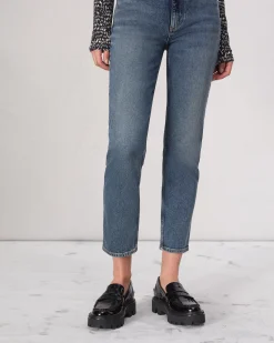 rag & bone Quinn Leather Loafer Black Patent Shop
