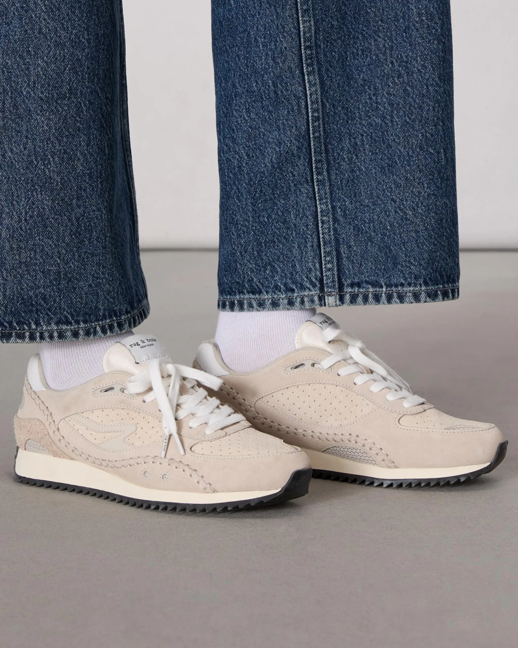 rag & bone rb Drift Runner Sneaker Pearl Grey Best