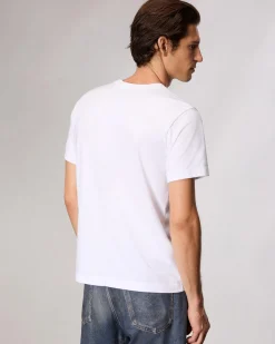 rag & bone rb Number 3 T-Shirt Washed White Cheap
