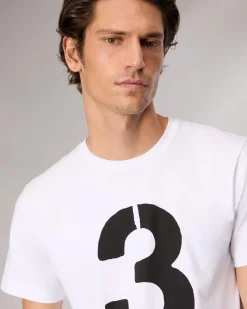 rag & bone rb Number 3 T-Shirt Washed White Cheap