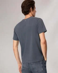 rag & bone rb Number 9 T-Shirt Washed Navy Best