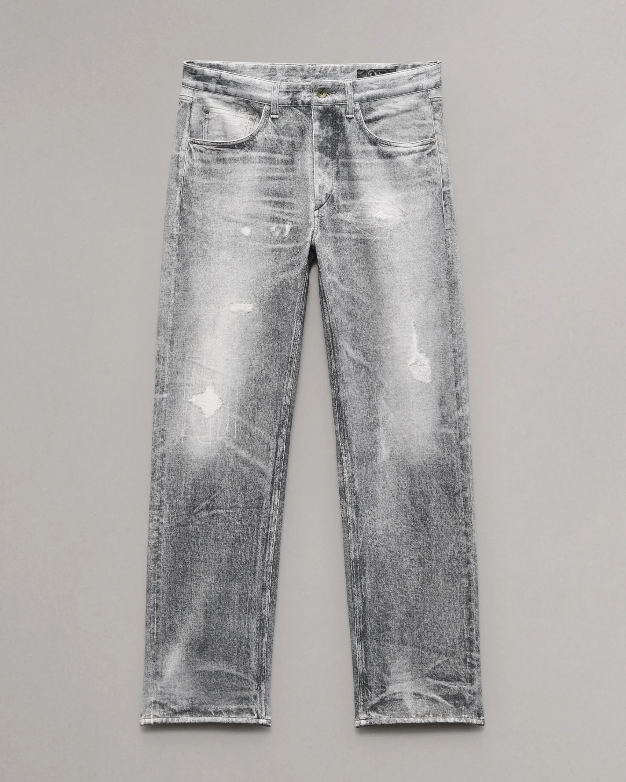 rag & bone rbMIRAMAR Fleece Fit 4 Pant Greyscale Clearance