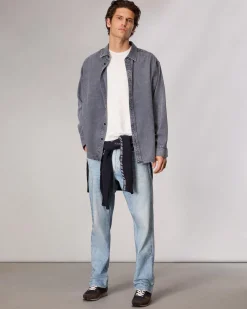 rag & bone rbMIRAMAR Fleece Fit 4 Pant Riverly Hot