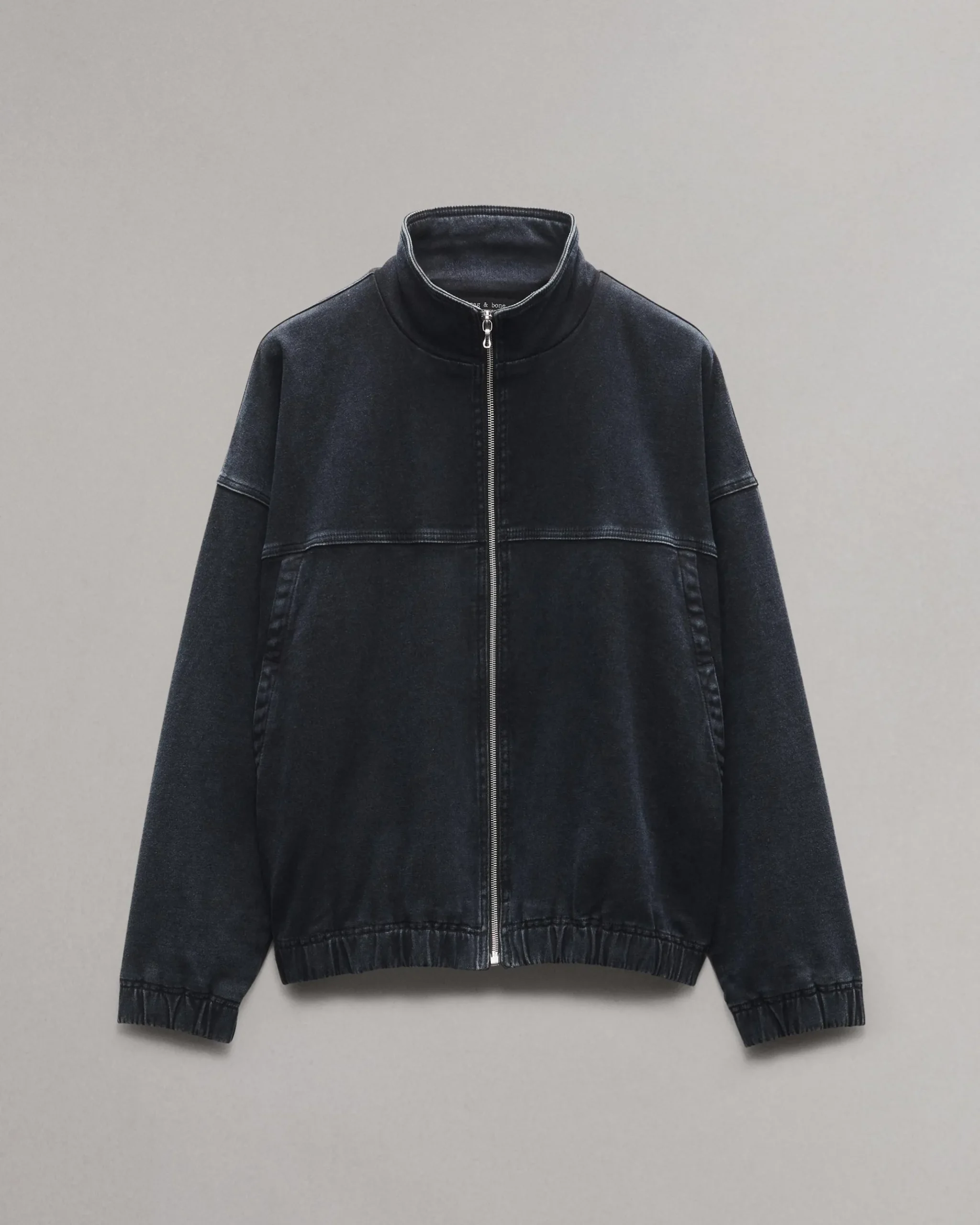 rag & bone rbSTRIDE Denim Track Jacket Inkwell Sale