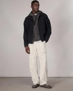 rag & bone rbSTRIDE Denim Track Jacket Inkwell Sale