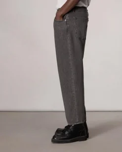 rag & bone rbTAPER Fit Jean Charcoal Flash Sale