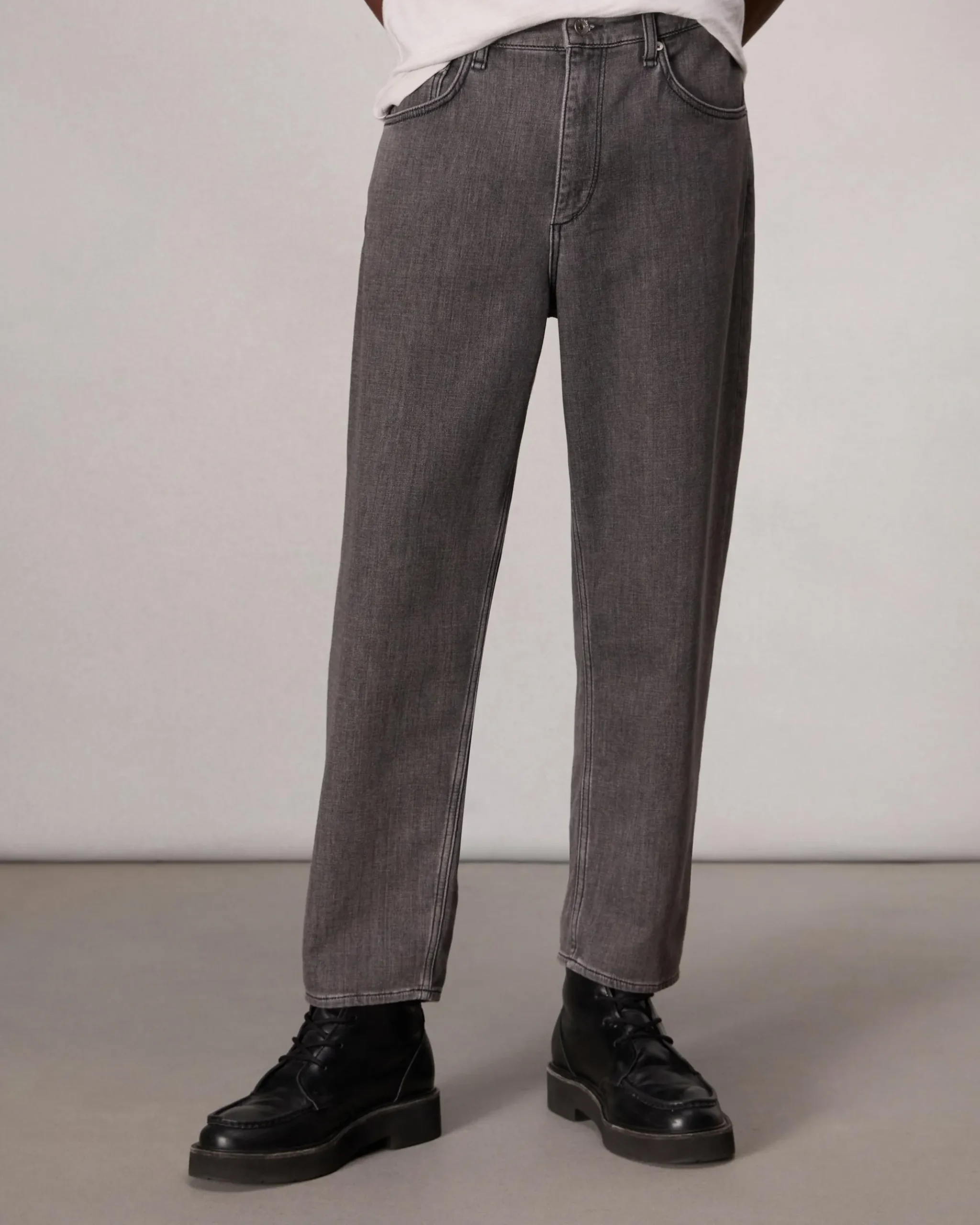 rag & bone rbTAPER Fit Jean Charcoal Flash Sale