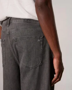 rag & bone rbTAPER Fit Jean Charcoal Flash Sale