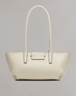 rag & bone Realm Italian Leather Satchel Antique White Online
