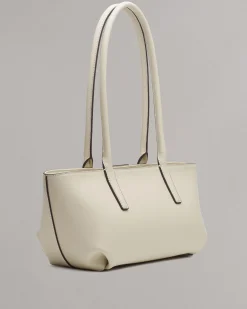 rag & bone Realm Italian Leather Satchel Antique White Online