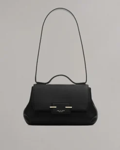 rag & bone Realm Italian Leather Top Handle Bag Black Cheap