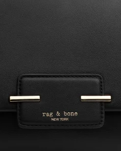 rag & bone Realm Italian Leather Top Handle Bag Black Cheap