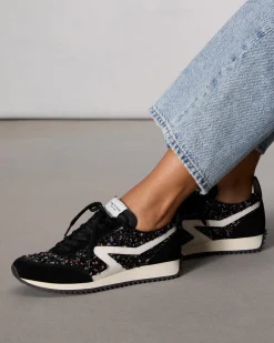 rag & bone Retro Runner Sneaker Black Multi Clearance