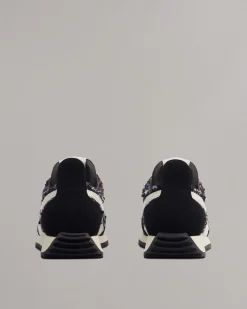 rag & bone Retro Runner Sneaker Black Multi Clearance